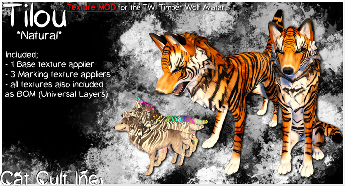 Cat Cult Inc. Tilou Natural (Boxed)