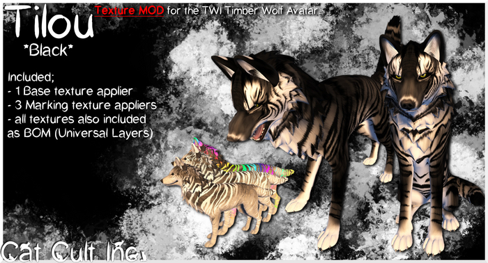 Cat Cult Inc. Tilou Black (Boxed)