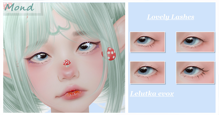 [Mond]Lovely Lashes[For Lel evoX]