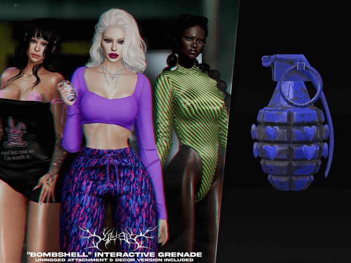#Klubb "Bombshell" Grenade [Blueberry]