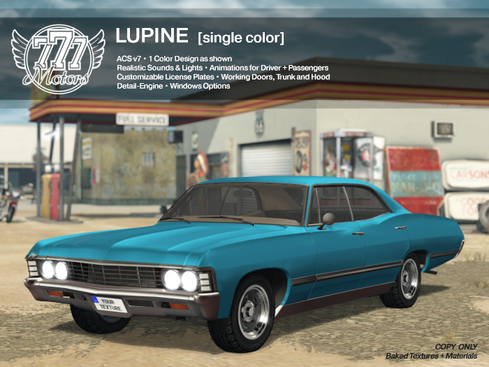 [777] Lupine V2 - Light Blue (Add)