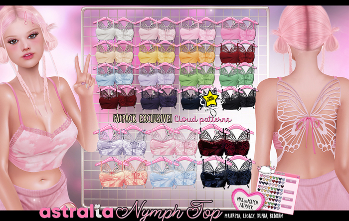 Astralia // Nymph Top (Night)