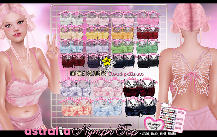 Astralia // Nymph Top (Ocean)