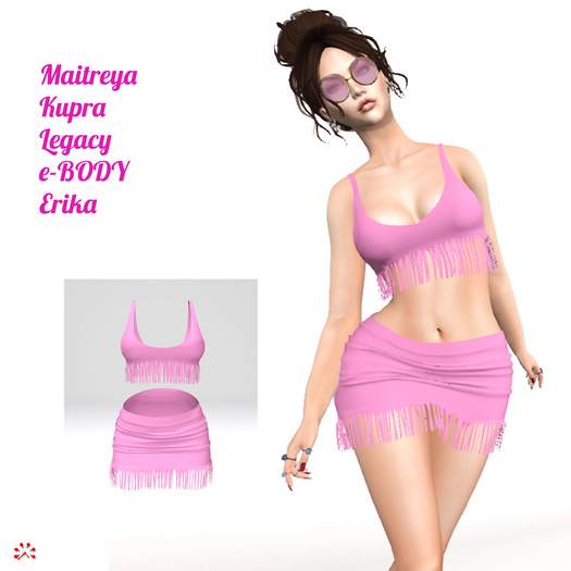 PINK Skirt and Top NO RUSH