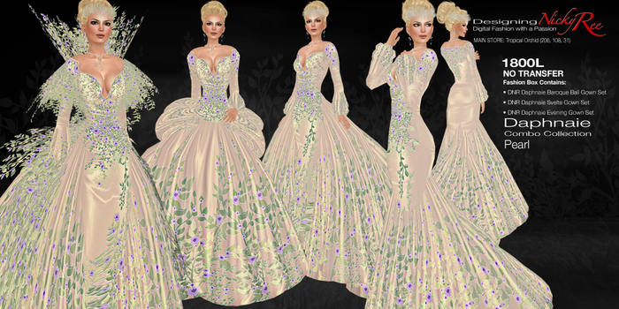 *DNR* Daphnaie Combo Collection in Pearl