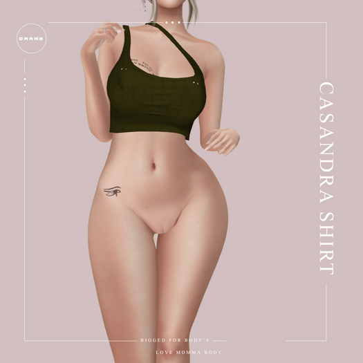 Drang // Casandra Shirt Love momma 