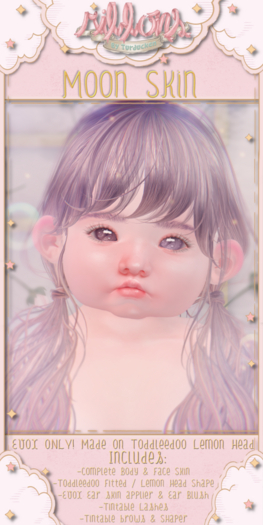 {Ribbons} Moon Skin EVOX/Lemon- DEMOS {Box}