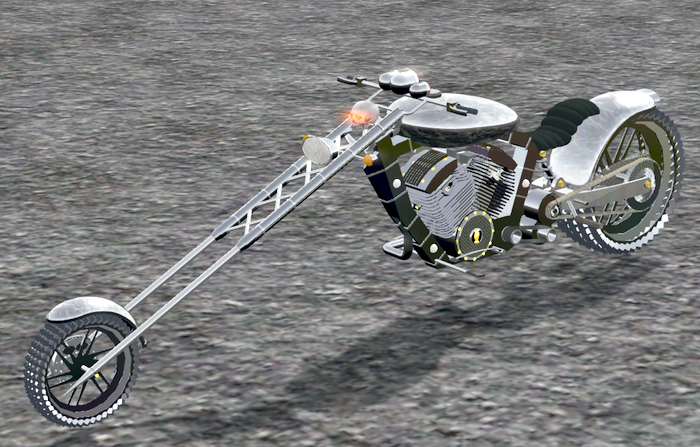 Tiny Skull Bike