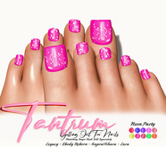Tantrum - GG Neon Party Toe Nails 