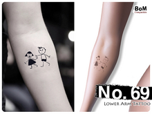 (Lower Arm Tattoo) No.69 - BoM