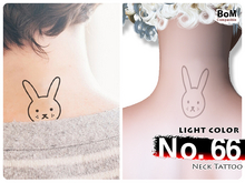 (Neck Tattoo) No.66 Light