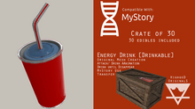 Energy Drink [ Plastic ] [ MyStory ] [Crate of 30]