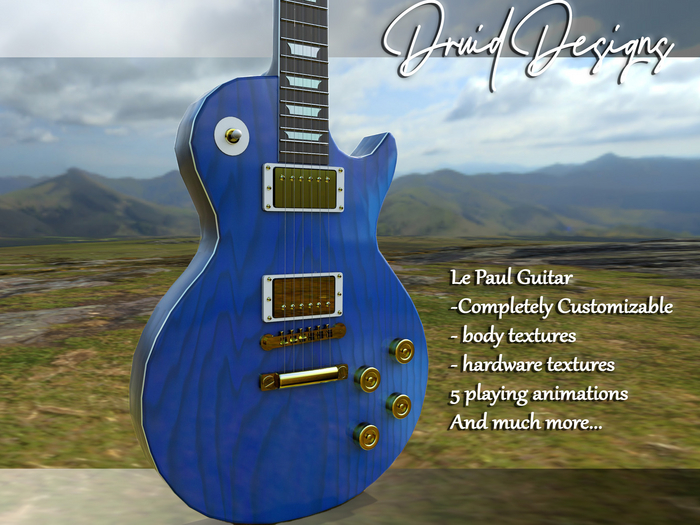 Druid Designs - Le Paul Guitar