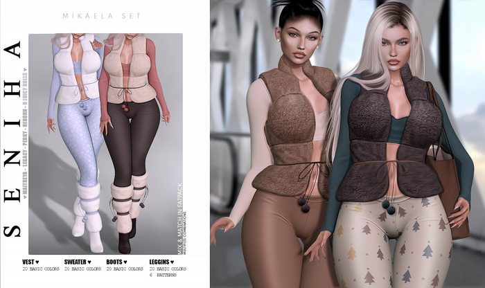 Seniha. Mikaela Set // FullFatpack