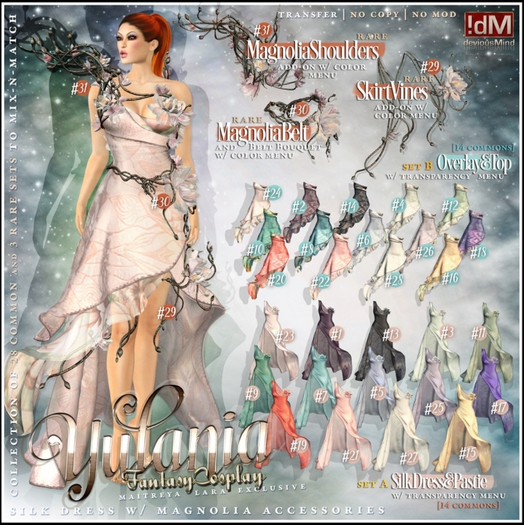 10 !dM Yulania **RAINFOREST** Overlay (BOX LARA)