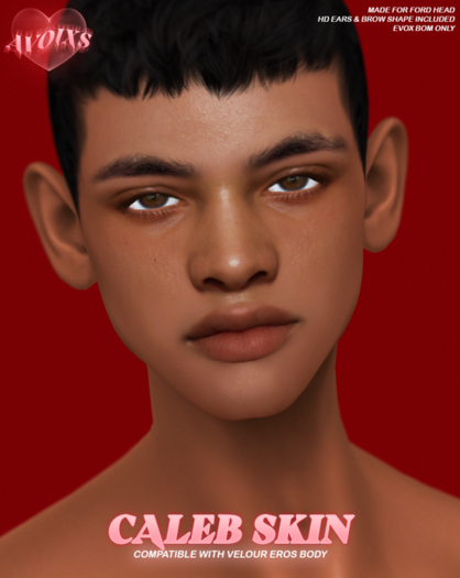 Avoixs - Caleb skin - Rouge (EVOX BOM)