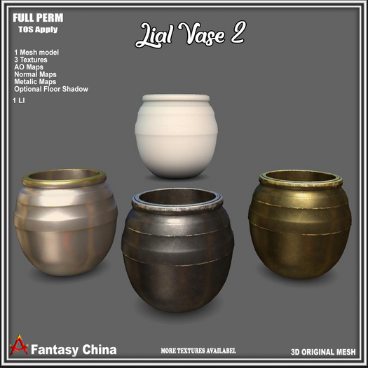 vase - Full Perm v-2 Lial Vase