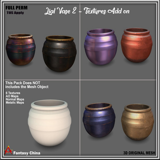 Full perm Lial Vase 2 - Textures Addon