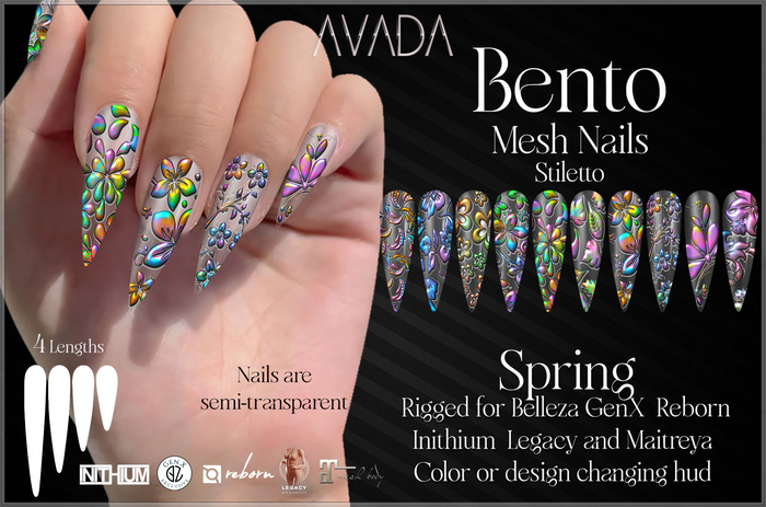 Avada Bento Nails (S) - Spring