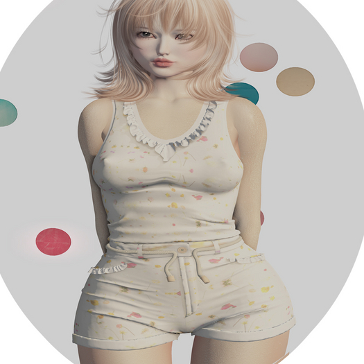 ⭐❤️ · 舞 ~ Akikazu ~ 舞 Summer Outfit Daisy For Avatar LEGACY, PERKY, PETITE