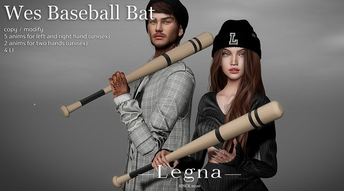- Legna - Wes Baseball Bat