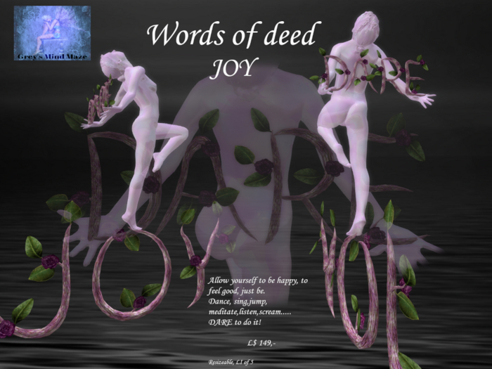 Grey's Words of deed - Joy  