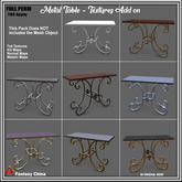 Full Perm Metal Table - Textures Add on