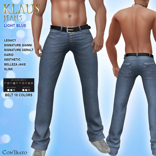 [ConTrato] Klaus Jeans Light Blue