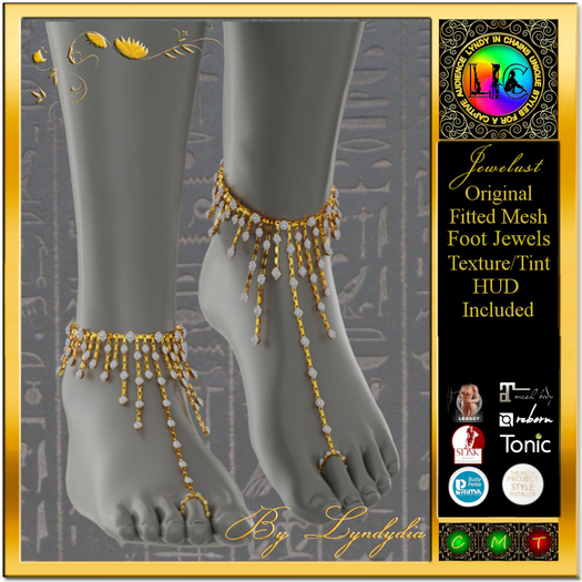 DEMO Jewelust Foot jewels