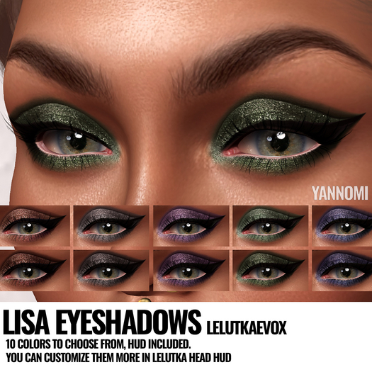 [YAN] Lisa Eyeshadows EVOX