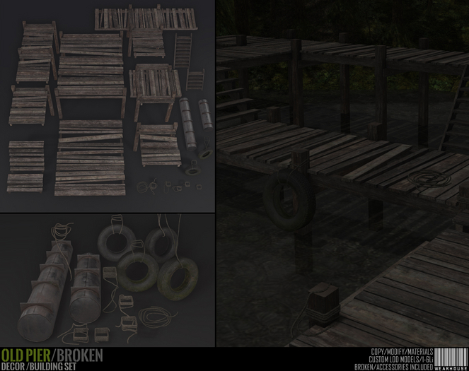 WeArH0uSE [old pier] BuildingSet/Broken