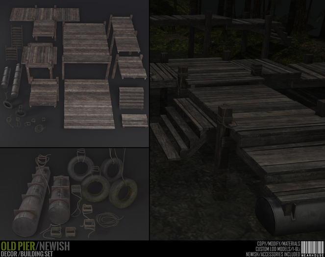 WeArH0uSE [old pier] BuildingSet/Newish