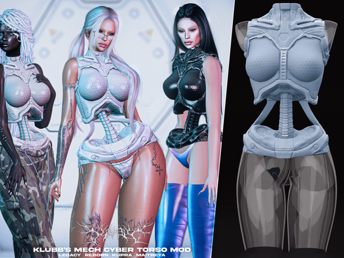 Klubb's Mech Cyber Torso Mod [Slate]