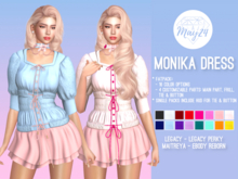 May24 - Monika Dress - Maitreya, Legacy, Legacy Perky, Ebody Reborn