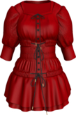 May24 - Monika Dress Cherry Red - Maitreya, Legacy, Legacy Perky, Ebody Reborn