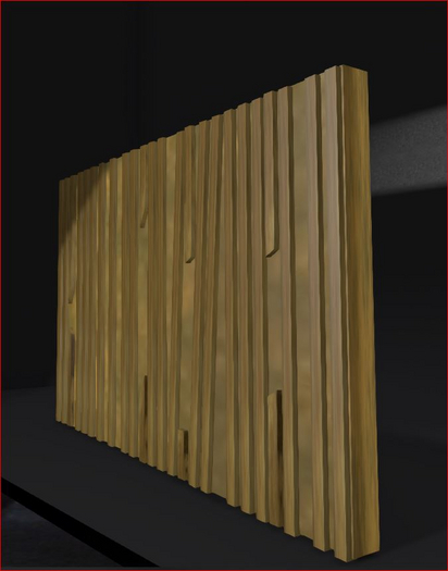 vertical strips wall decor 