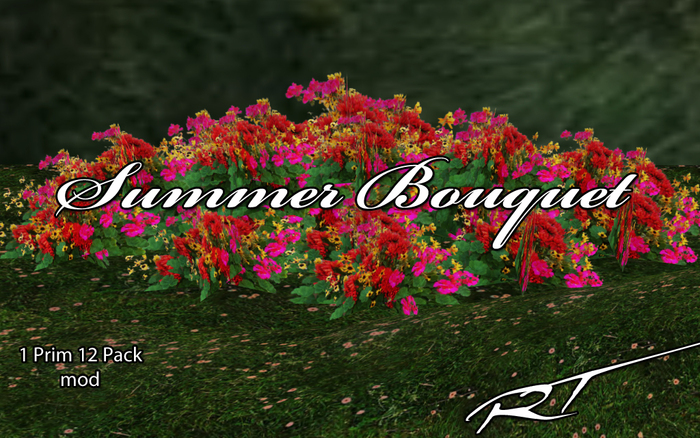 summer bouquet Flower 12 pack