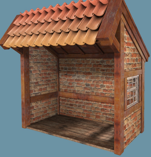 1. Myrrine. Gardening set shack RARE