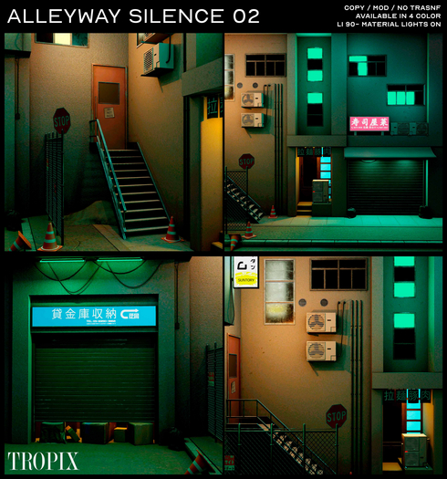 TROPIX // Alleyway Silence 02 [ box ]