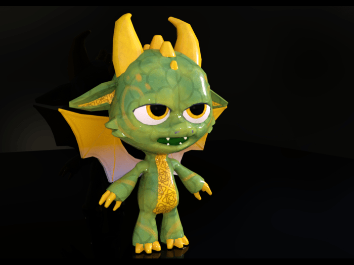 Baby Dragon Green