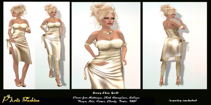 PARIS FASHION - SEXY CHIC GOLD pf