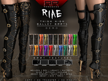 [Renegade] Riae Thigh High Ballet Boots - Demo