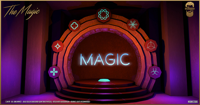 The Magic Backdrop - The Bearded Guy