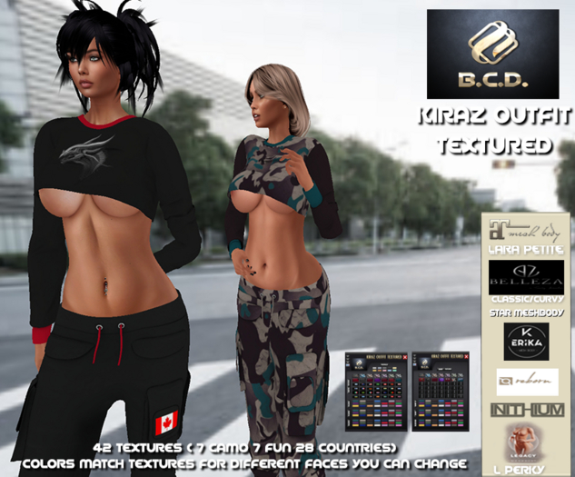 BCD Kiraz Outfit Textured