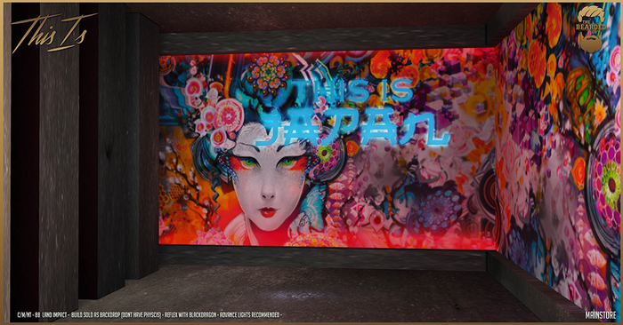 This is Japan Backdrop - The Bearded Guy