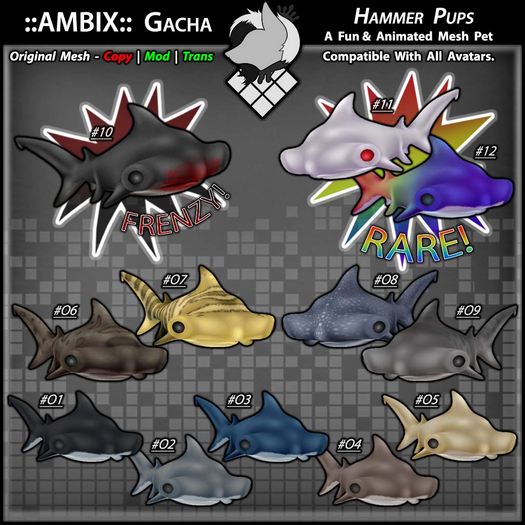 AMBIX || Hammer Pups [Gacha Fatpack]