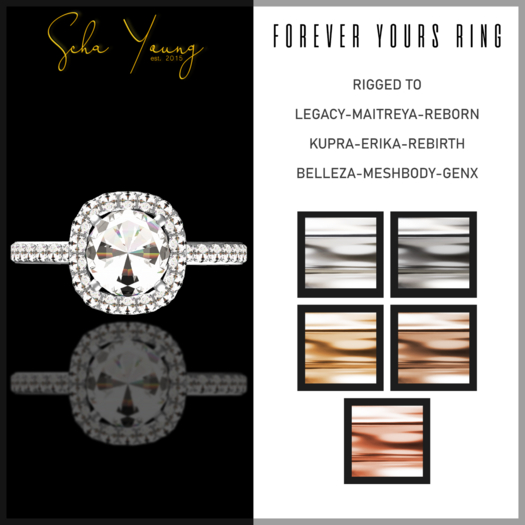 SCHA YOUNG : FOREVER YOURS RING (WEAR TO UNPACK)