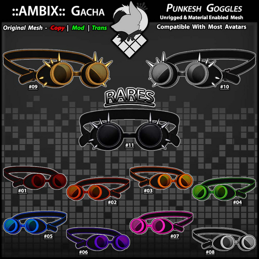 AMBIX || Punkesh Goggles [Gacha Fatpack]