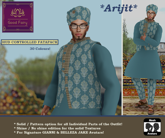 [Good Fairy] - Arijit {Outfit} *FATPACK*