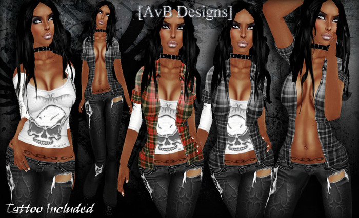 [AvB]=Dangerous Girl=Tattoo Included